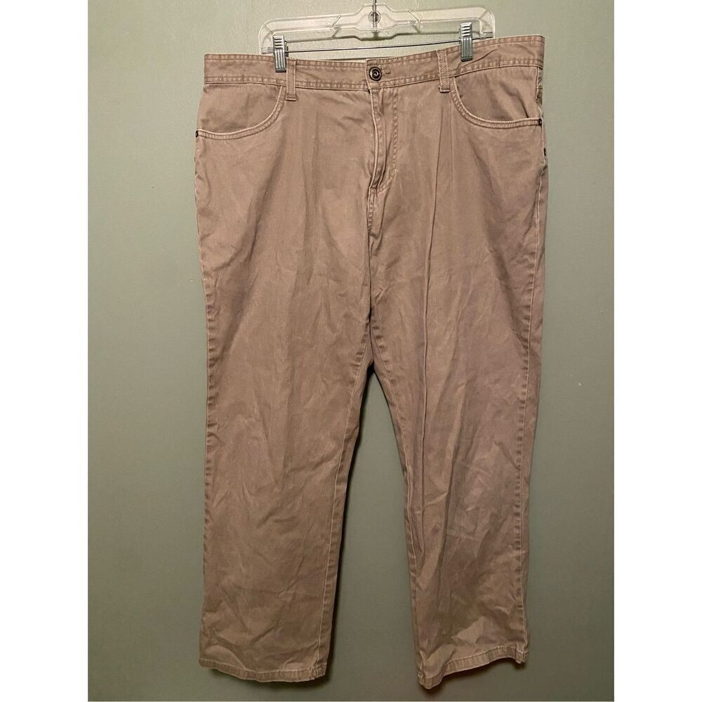 RedHead Jeans Beige Stretch Denim Straight Cotton Casual 40 By 30